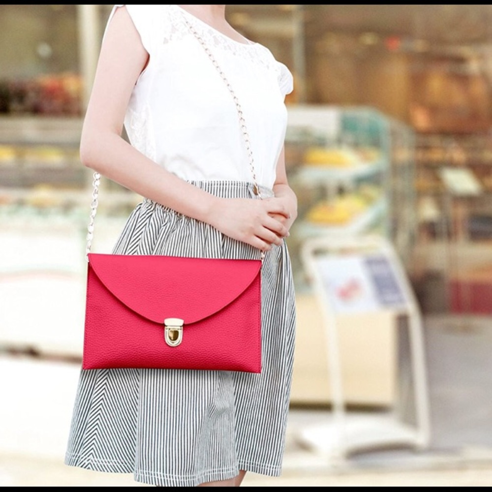 Hot Pink Cross Body Purse